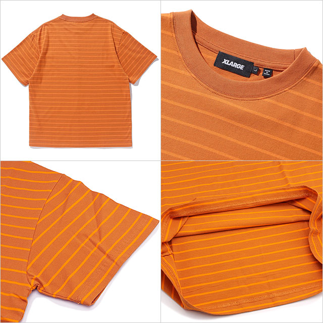 ̵ۥȥ顼 XLARGE  ȥ饤 硼ȥ꡼T [101242011040 SU24] STRIPED S/S TEE x-large å顼 ȥåץ Ⱦµ ORANGE ڥ᡼