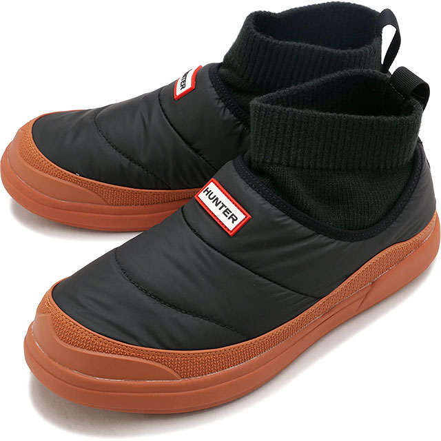 11/3まで⭐︎未使用HUNTER インアウトパファーニッテッドカフブーツ24cm SALE】ハンター HUNTER インアウト パファー ニッティド カフブーツ