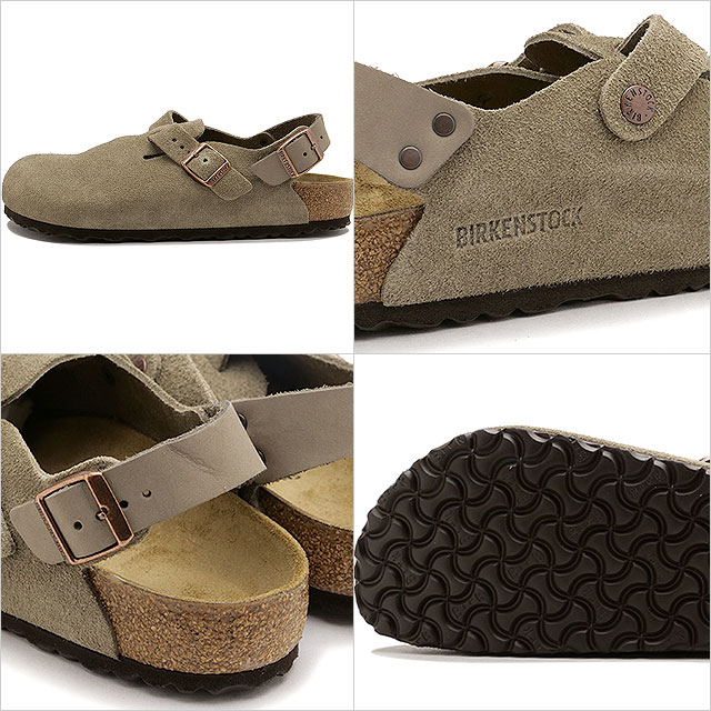 ӥ륱󥷥ȥå BIRKENSTOCK  ȥ [1028287/1028323 FW24] TOKIO 󥺡ǥ եȥ 򹯥 TAUPE | SUEDE-LEATHER