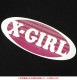å X-girl ǡ󥰥åХ 硼ȥ꡼֥٥ӡT [105252011012 SU25] GRADATION GLITTER OVAL LOGO S/S BABY TEE ǥ ȥåץ Ⱦµ xgirl NAVY ͥӡ  ڥ᡼ 谷Ź
