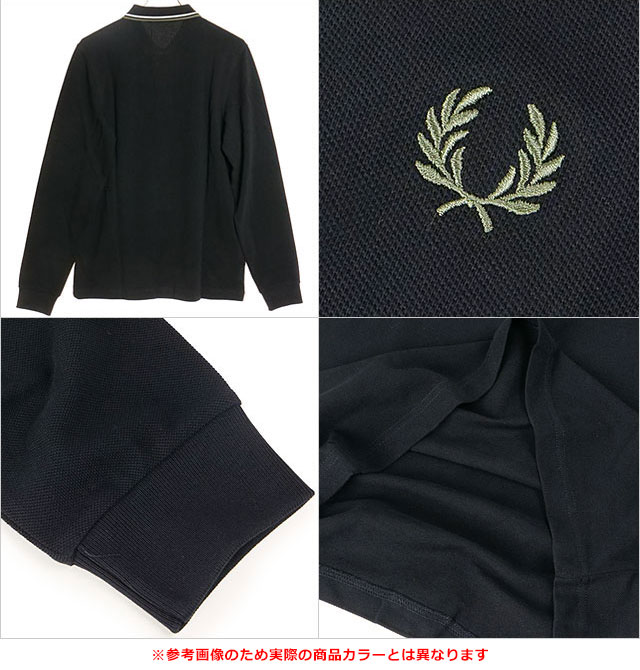 フレッドペリー FRED PERRY ロングスリーブ ツインティップド