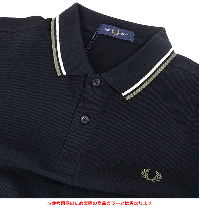 フレッドペリー FRED PERRY ロングスリーブ ツインティップド