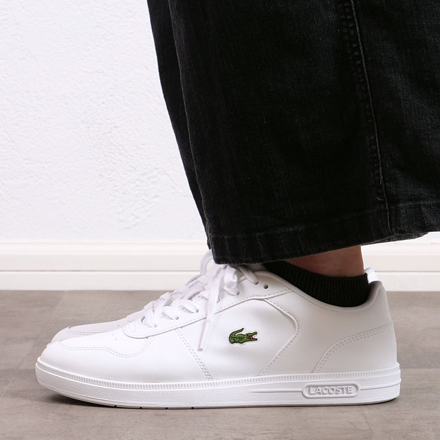 LACOSTE スニーカー UK4.5 ホワイト Amazon.co.jp: [ラコステ] スニーカー レディース 45SFA0083