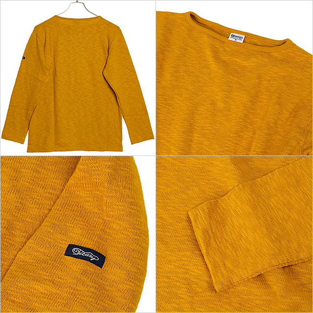 SALE】ティージー Tieasy オリジナルボートネックシャツ [te002 FW24