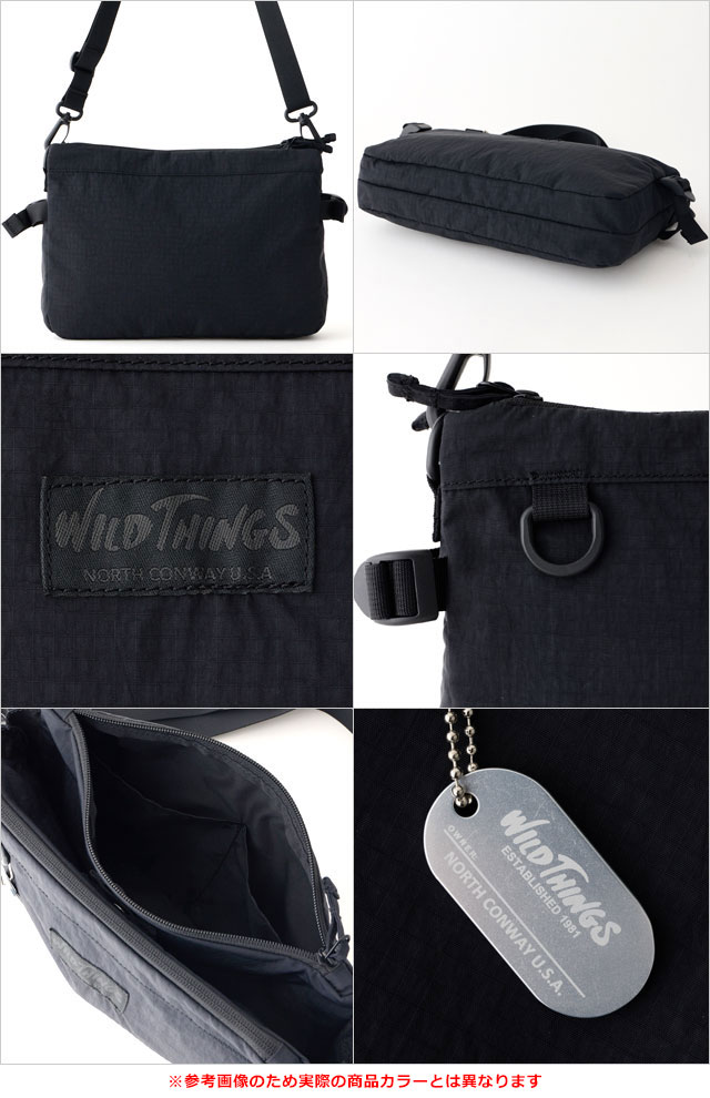 ワイルドシングス WILD THINGS ショルダーバッグ ツイン サコッシュ