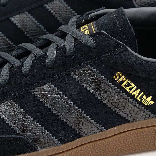 黒 スエード ローカットシューズ アディダス オリジナルス adidas Originals スニーカー ハンドボール