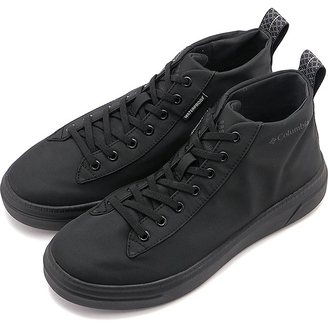 コロンビア Columbia スニーカー マイレージレイン ツー ミッド ウォータープルーフ [YL3317-010 SS25] レディース 靴 シューズ 防水 軽量 Black ブラック 正規取扱店