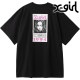 å X-girl ܥå  ե 硼ȥ꡼ ӥåTeeɥ쥹 [105252041008 SU25] BOX LOGO AND FACE S/S BIG TEE DRESS ǥ ȥåץ Ⱦµ xgirl BLACK ֥å  谷Ź