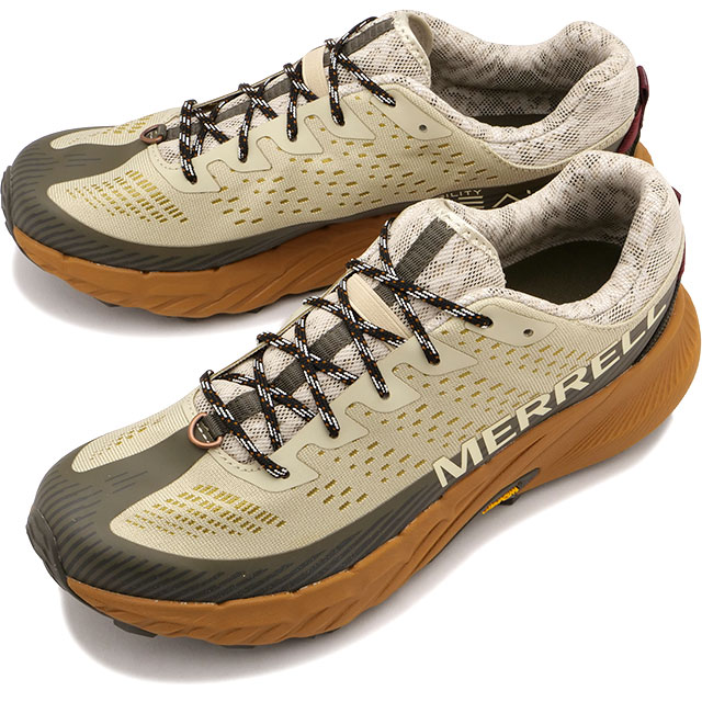 ̵ۥ MERRELL  ˡ ƥ ԡ5 [J067767 FW23] M AGILITY PEAK 5  ȥ쥤˥󥰥塼 OYSTER/OLIVE 