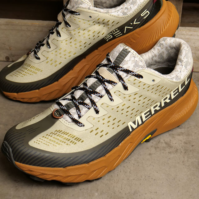 ̵ۥ MERRELL  ˡ ƥ ԡ5 [J067767 FW23] M AGILITY PEAK 5  ȥ쥤˥󥰥塼 OYSTER/OLIVE 