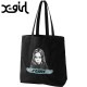 å X-girl 󥸥ե ѥå ȡȥХå [105252053002 SU25] ANGEL FACE PATCH TOTE BAG ǥ  ݤ xgirl BLACK ֥å  谷Ź