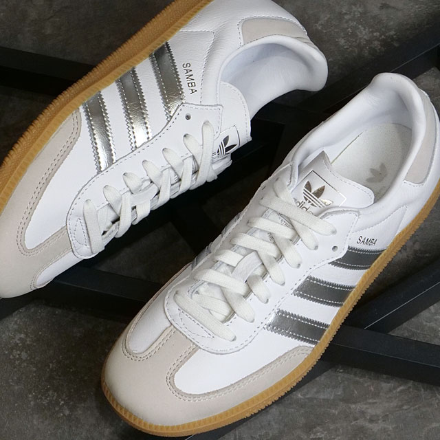 アディダス オリジナルス ウィメンズ サンバ LT ホワイト 25cm アディダス オリジナルス adidas Originals スニーカー サンバ