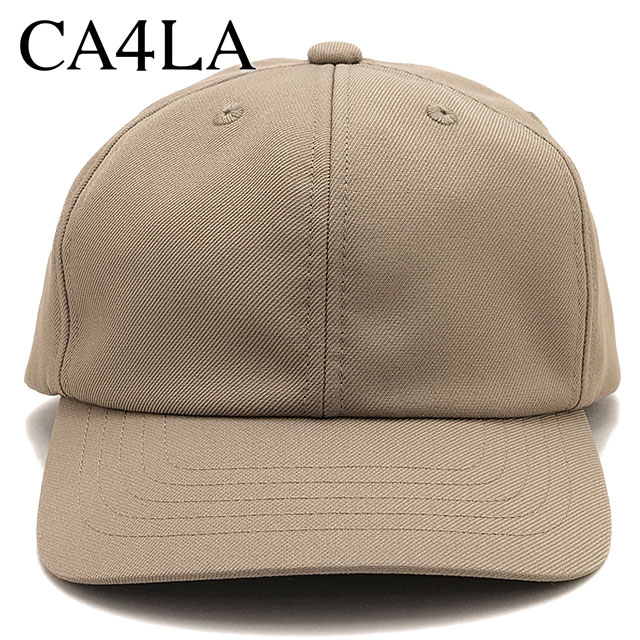 カシラ CA4LA ウォッシャブル ベースボールキャップ [ZKN02644 SS26