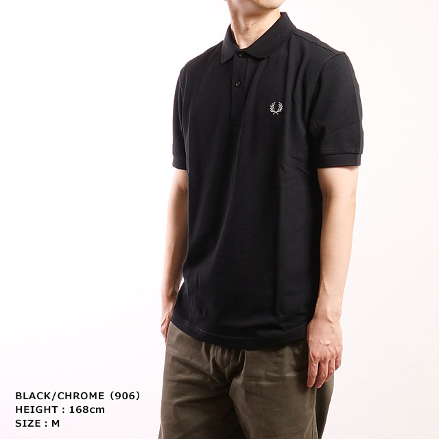 試着のみ使用　稀少モデル　FRED PERRY ポロシャツ　ブラックM フレッドペリー FRED PERRY ポロシャツ ザ・フレッドペリーシャツ