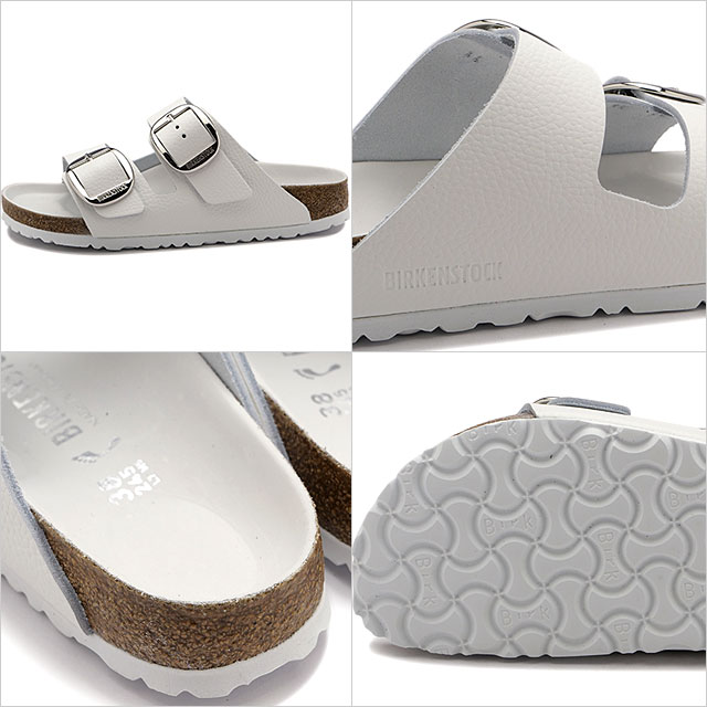 ̵ۡڹŹۥӥ륱󥷥ȥå BIRKENSTOCK ǥ ꥾ ӥåХå 쥶 [1016826 SS23] ARIZONA BIG BUCKLE ɥ եȥ 򹯥 WHITE | NATURAL LEATHER  ۥ磻ȷ