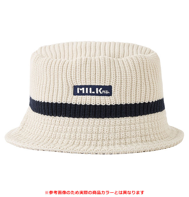 コラボ ミルクフェド MILKFED. ニューエラ バーニットハット
