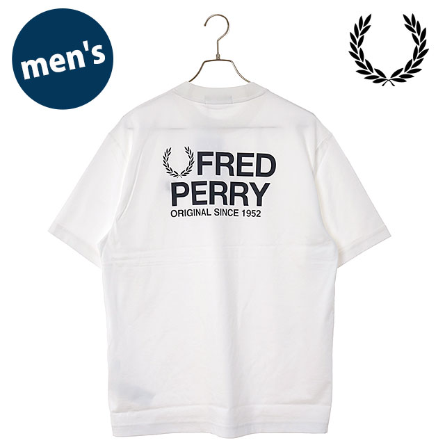 フレッドペリー FRED PERRY メンズ バックプリントフレッドペリー
