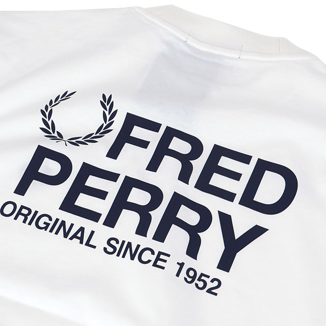フレッドペリー FRED PERRY メンズ バックプリントフレッドペリー