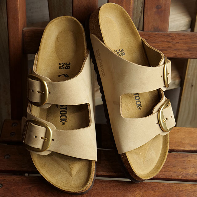 ̵ۡڹŹۥӥ륱󥷥ȥå BIRKENSTOCK ǥ ꥾ ӥåХå ̥Хå쥶 [1024064 SS23] ARIZONA BIG BUCKLE ɥ եȥ 򹯥 SANDCASTLE | NUBUK LEATHER ١