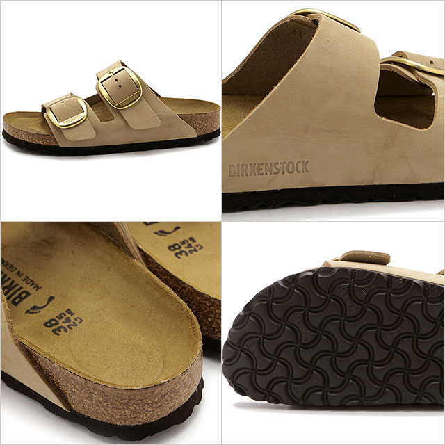 ̵ۡڹŹۥӥ륱󥷥ȥå BIRKENSTOCK ǥ ꥾ ӥåХå ̥Хå쥶 [1024064 SS23] ARIZONA BIG BUCKLE ɥ եȥ 򹯥 SANDCASTLE | NUBUK LEATHER ١