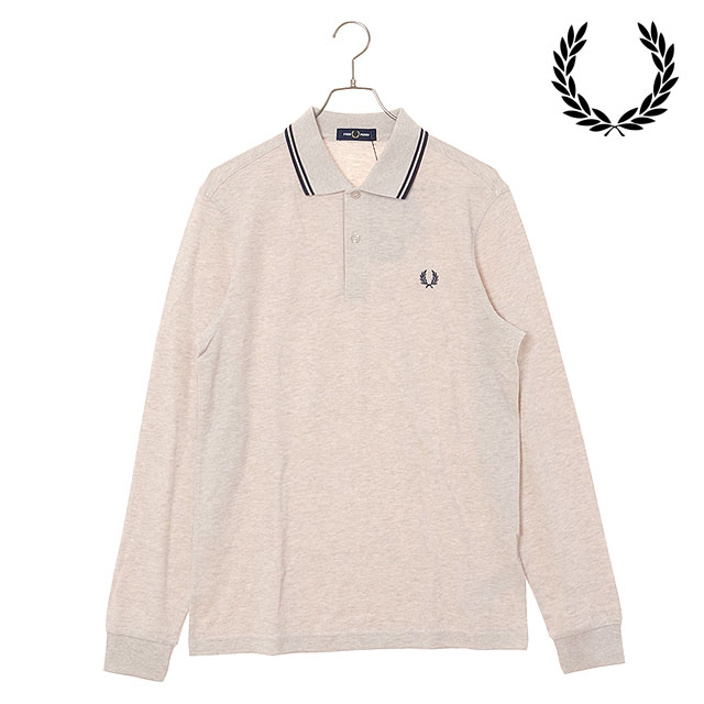 フレッドペリー FRED PERRY ポロシャツ ロングスリーブ ツインティップ