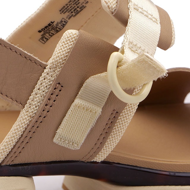 ̵ۥ SOREL ǥ  ͥƥåѥ 󥰥Хåҡ륵 [NL4951-247 SS24] KINETIC IMPACT SLINGBACK HEEL SANDAL  ݡĥ  Honest-Beige/Honey-White