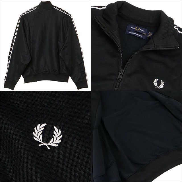 フレッドペリー FRED PERRY テープド トラックジャケット [J9100-184