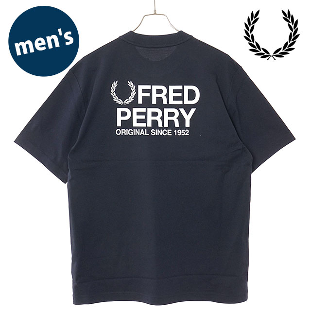 限定フレッドペリー新品未使用 フレッドペリー FRED PERRY メンズ バックプリントフレッドペリー