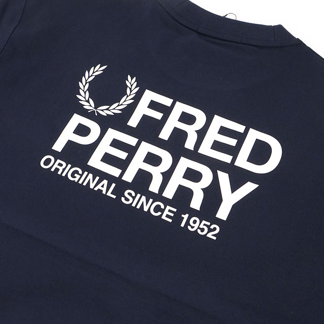 限定フレッドペリー新品未使用 フレッドペリー FRED PERRY メンズ バックプリントフレッドペリー
