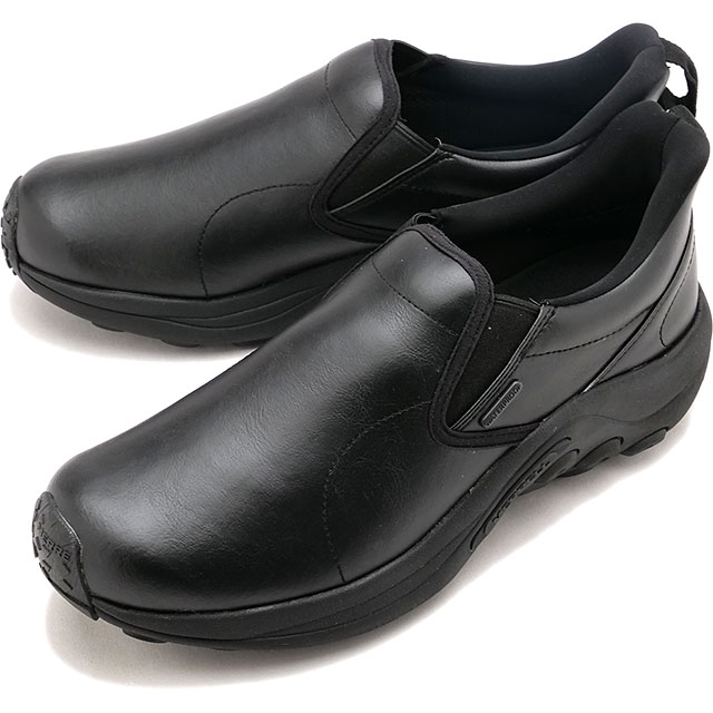 【20%OFF/SALE】メレル MERRELL スニーカー ジャングルモック エボ ウォータープルーフ [J5006787 FW24] U JUNGLE MOC EVO WP メンズ レディース ユニセックス 靴 シューズ スリッポン 防水 BLACK 正規取扱店【ts】【ts】