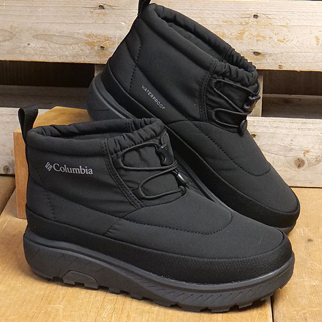 Columbia ウィンターブーツ ブラック コロンビア Columbia ブーツ レディース イエローテイル ショーティー