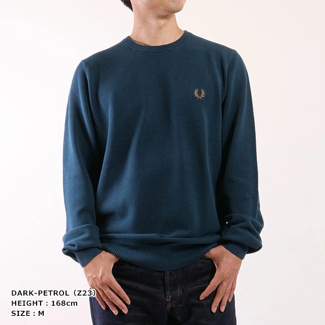 フレッドペリー FRED PERRY ピケステッチジャンパー [K1309] PIQUE