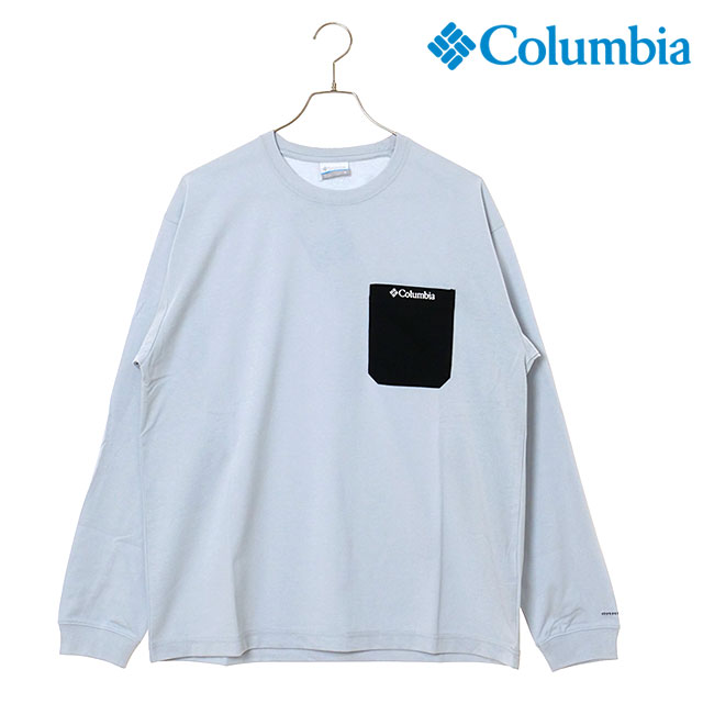 ӥ Columbia 󥰥ȥ꡼ȥ󥰥꡼֥롼 [PM0898-031 FW25] Yonge Street Long Sleeve Crew  ȥåץ åȥ ĹµT ® ȥɥ Cirrus-Grey ڥ᡼ 谷Ź