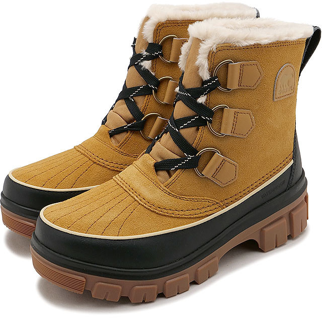  SOREL ֡ ƥܥ5 ץ롼 [NL5113-373 FW24] W TIVOLI V WP ǥ  ɿ Ρ֡ 󥿡֡ Curry/Black