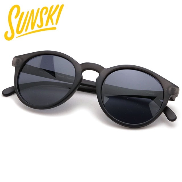 SUNSKI Dipsea マットブラック　greyレンズ　ブルーライトカット サンスキー SUNSKI 偏光レンズ サングラス ディプシー ブラック
