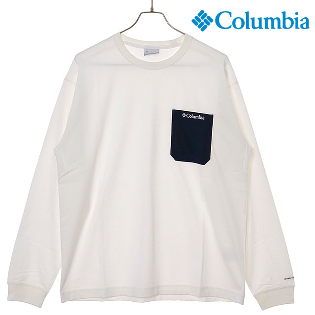 ӥ Columbia 󥰥ȥ꡼ȥ󥰥꡼֥롼 [PM0898-125 FW25] Yonge Street Long Sleeve Crew  ȥåץ åȥ ĹµT ® ȥɥ Sea-Salt ڥ᡼ 谷Ź