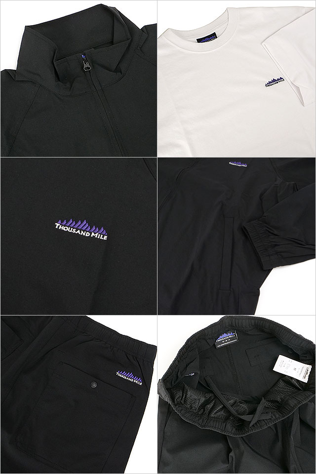 サウザンドマイル THOUSAND MILE ジップブルゾン&Tシャツ&パンツ
