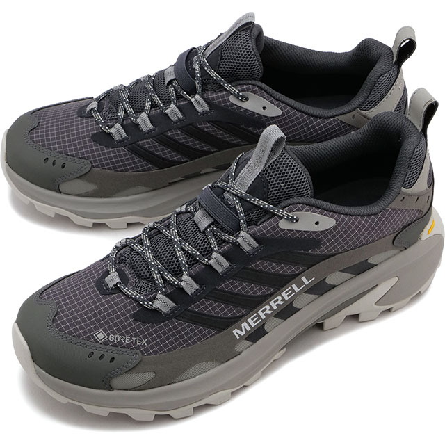  MERRELL  ⥢ ԡ2 ƥå [J037515 SS24] M MOAB SPEED 2 GORE-TEX  Ʃɿ ӥ֥ॽ ȥɥ塼 ȥå ϥ ˡ ASPHALT 谷Ź