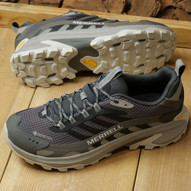  MERRELL  ⥢ ԡ2 ƥå [J037515 SS24] M MOAB SPEED 2 GORE-TEX  Ʃɿ ӥ֥ॽ ȥɥ塼 ȥå ϥ ˡ ASPHALT 谷Ź