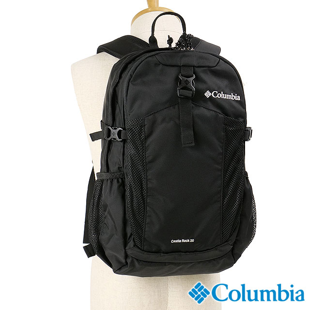 コロンビア Columbia キャッスルロック20LバックパックII [PU8663-010 SS24] Castle Rock 20L Backpack II メンズ・レディース 鞄 リュック デイパック ハイキング Black