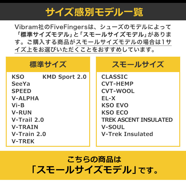 ビブラムファイブフィンガーズ Vibram FiveFingers 5本指