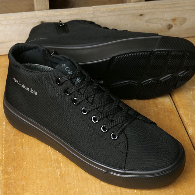 【SALE】コロンビア Columbia スニーカー ホーソンレイン ミッド オムニテック [YU6862-010 SS25] レディース 靴 レインシューズ コーデュラ素材 Black ブラック 正規取扱店【ts】