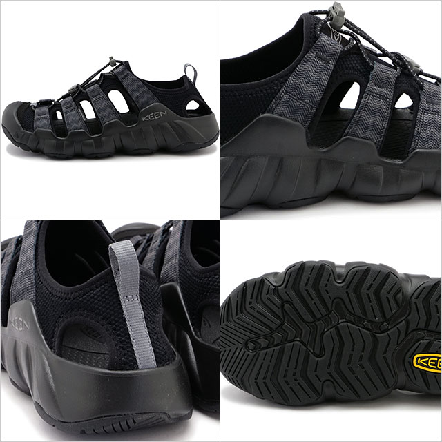 【本日限定値下】 KEEN キーン　ハイパーポート H2 ブラックxグレー メンズ サンダル | ハイパーポート エイチツー | KEEN公式