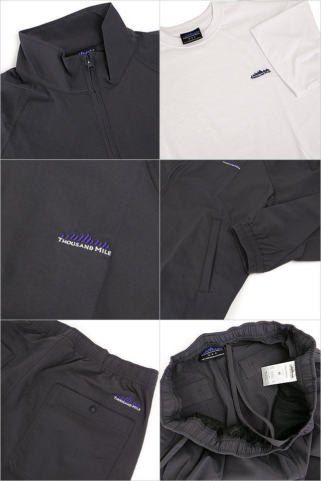 サウザンドマイル THOUSAND MILE ジップブルゾン&Tシャツ&パンツ 