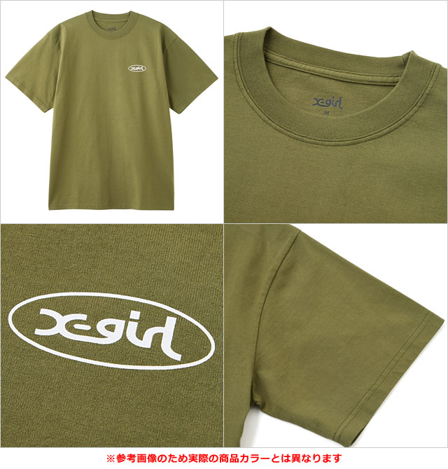 å X-girl ܥå硼ȥ꡼T [105258011001 SS25SPOT] BOX LOGO S/S TEE ǥ xgirl ȥåץ Ⱦµ BLACK ڥ᡼ 谷Ź