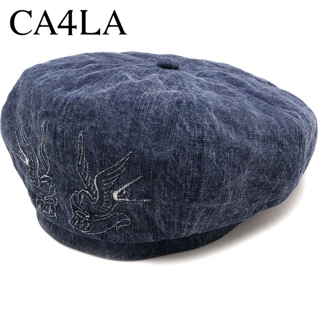 カシラ CA4LA ベレー帽 [DOU02042 FW25] SWALLOW M BERET 帽子