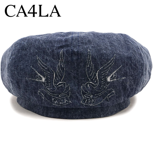 カシラ CA4LA ベレー帽 [DOU02042 FW25] SWALLOW M BERET 帽子