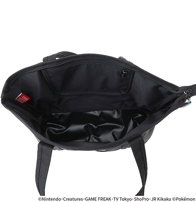 マンハッタンポーテージ Manhattan Portage トンプキンズトートバッグ ポケモン [MP1336ZPKMN25 SS26] TOMPKINS TOTE BAG (MD) メンズ・レディース ポケットモンスター ブラック 正規取扱店
