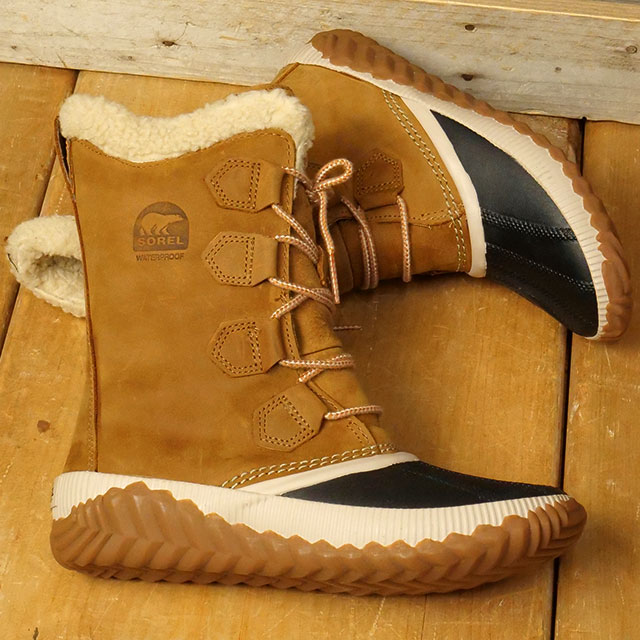 ソレル SOREL ブーツ レディース アウトアンドアバウト プラス トール 