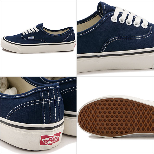 ̵ۥХ VANS  ˡ ʥϥեȥ꡼ ƥå [VN0A54F29GK SS24] AUTHENTIC 44 DX  ȥܡǥ󥰥塼 DRESS-BLUE